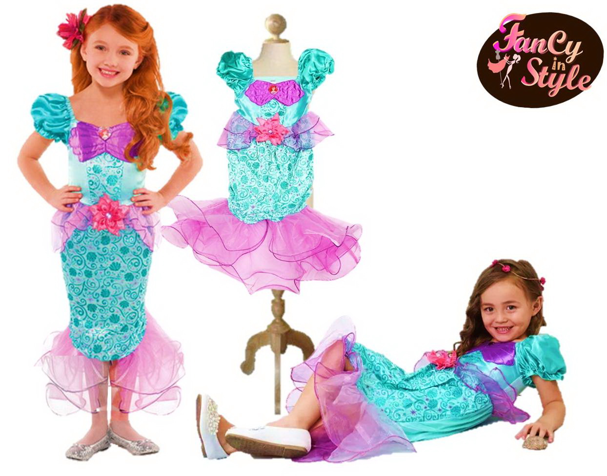 ชุดนางเงือกน้อยเจ้าหญิงเอเรียล/The Little Mermaid costumes