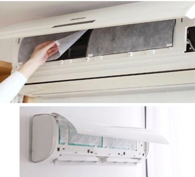 แผ่นกรองฝุ่นแอร์พร้อมส่งกันฝุ่น PM 2.5