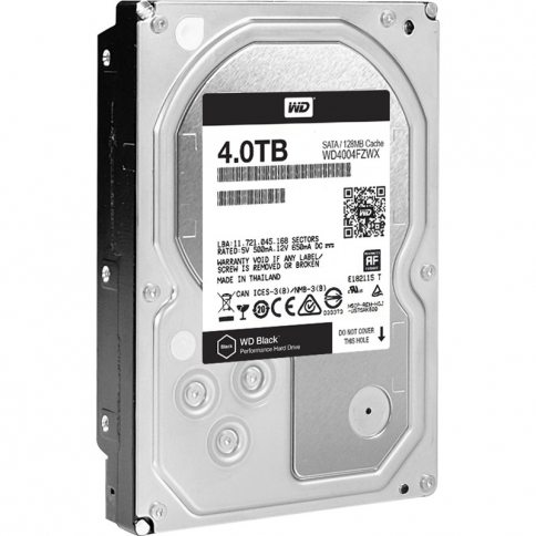 4TB SATA-III WD Black (256MB,7200RPM)