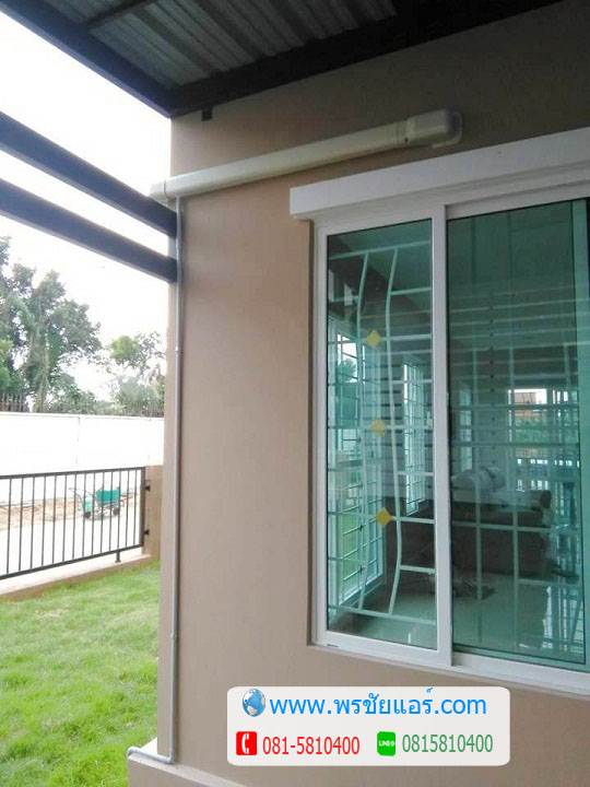 ภาพติดตั้งแอร์ หมู่บ้านภัสสร ไพรด์ พระราม5