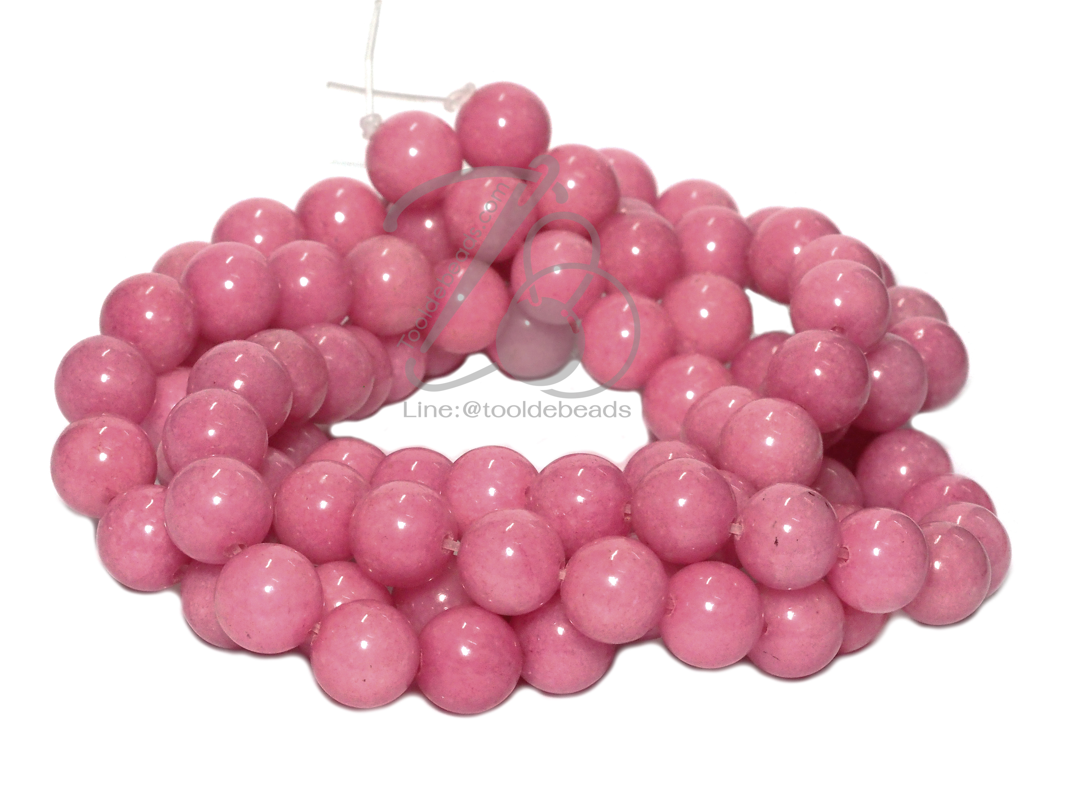หิน Pink Opal 8มม. (42 เม็ด) SKU-09960