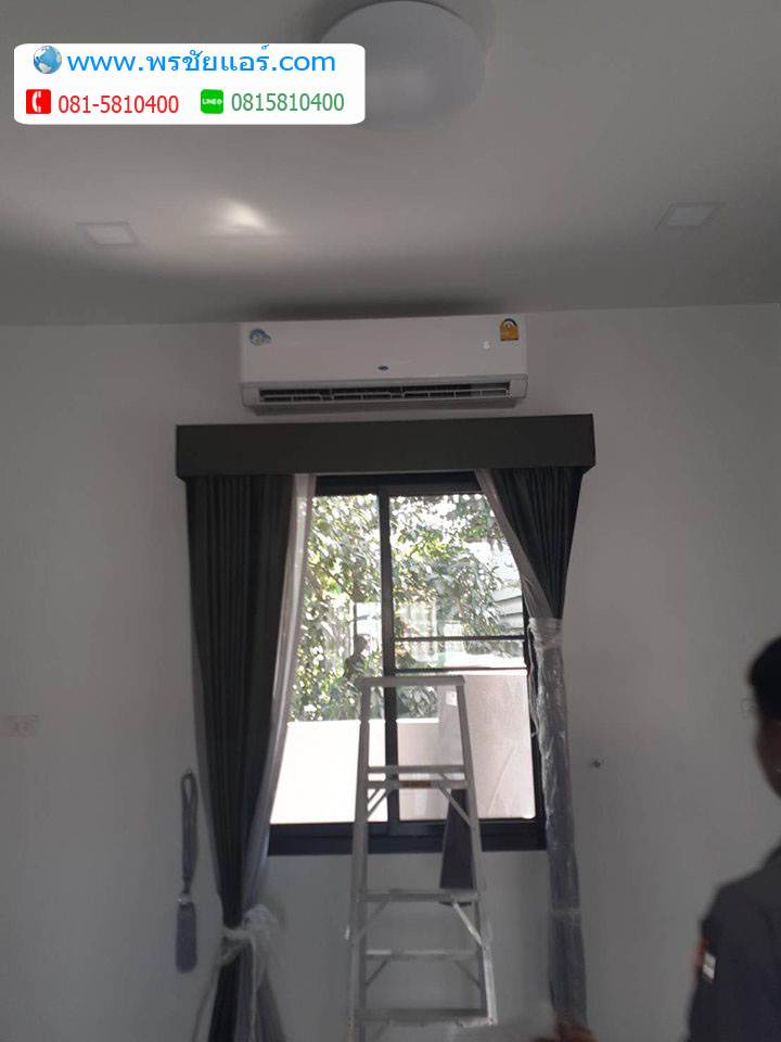 รีวิว ติดตั้งแอร์ หมู่บ้านแถวคลองสี่ ธัญบุรี