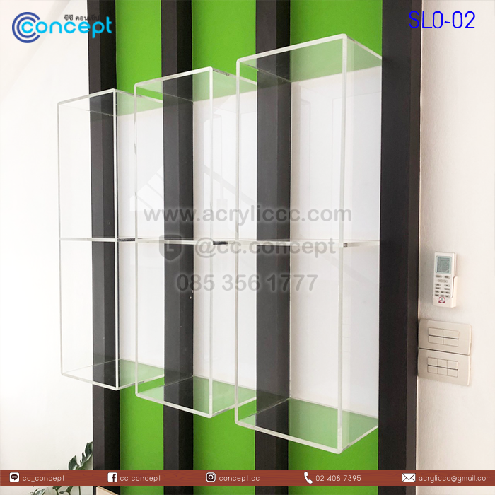 ช่องวางของอะคริลิค (SLO-02)