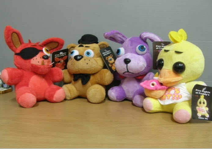 ตุ๊กตาชุด 4 ตัว ขนาด 7 นิ้ว