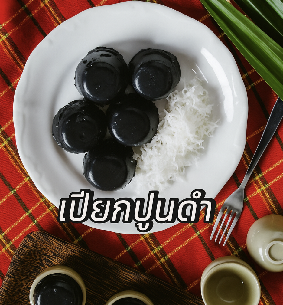 ขนมเปียกปูนดำ