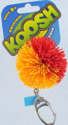 Koosh Ball สีส้ม-แดง ขนาด 2 นิ้ว