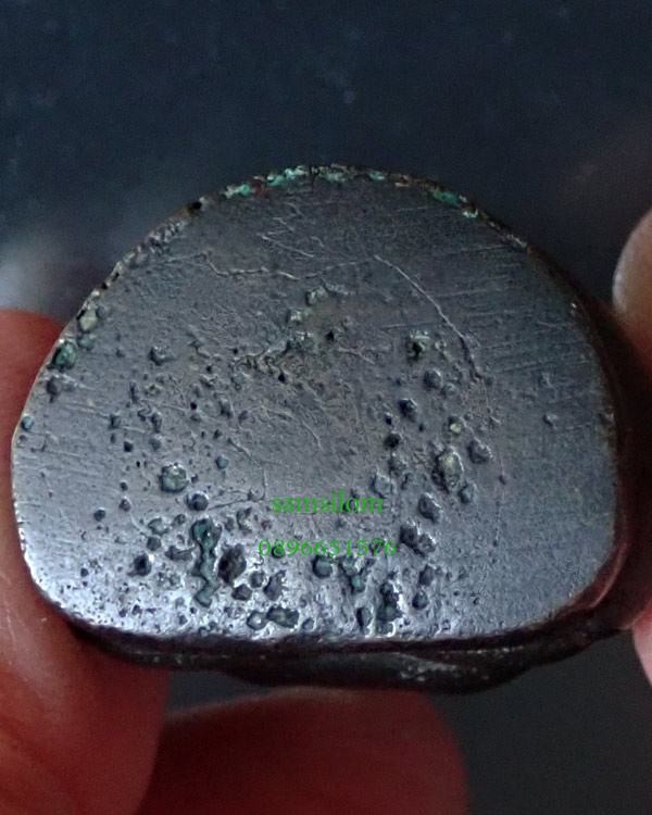 หลวงพ่อขอม วัดไผ่โรงวัว พิมพ์พระสังกัจจายน์ ปี2498 มีจาร ยุคต้น สวย แท้ดูง่าย หายาก