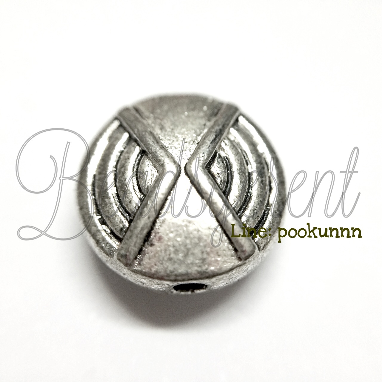 ลูกปัดโรเดียม 06 11มม. (1 ชิ้น) SKU-03273