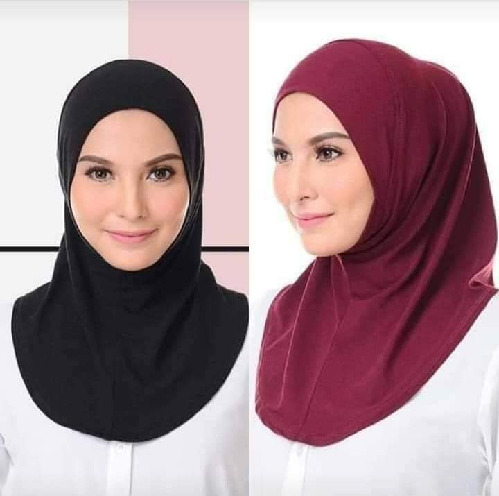 อินเนอร์ปิดคอมีคางเนื้อผ้าเรย่อนผ้านิ่มใส่สบายใส่เล่นกีฬาได้ (innermuslim) เนื้อผ้าเรย่อนตัวหนา ใส่สบาย ไม่เจ็บหู