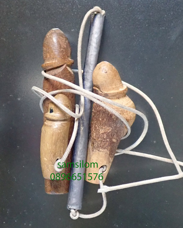 หลวงปู่เมฆ วัดลำกระดาน ปลัดขิกสามตัว+ตะกรุด คาดเอว พิเศษ