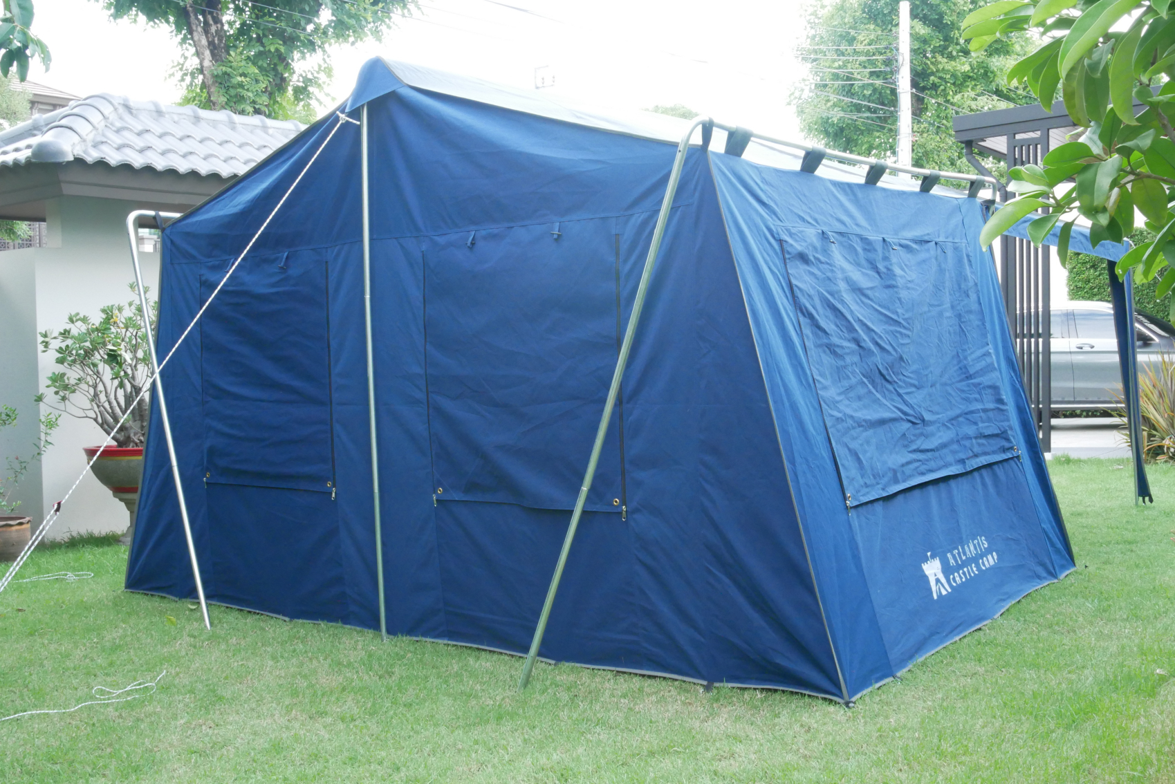 CASTLE CAMP ATLANTIS CANVAS Cabin Tent with Terrace