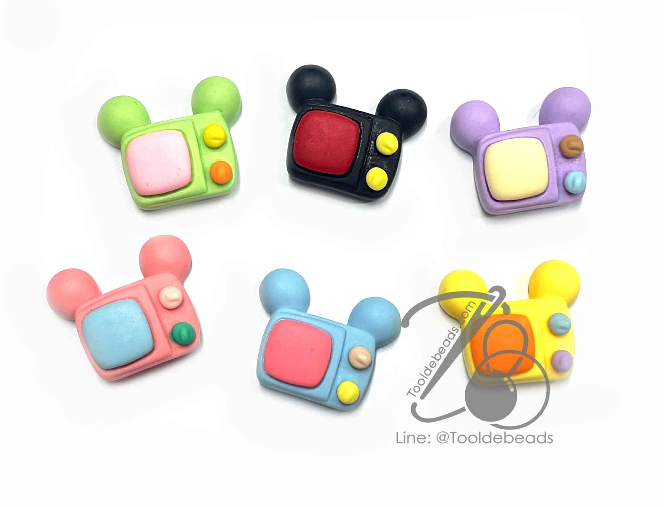 เรซิ่น ลายทีวี (1 ชิ้น) SKU-12834
