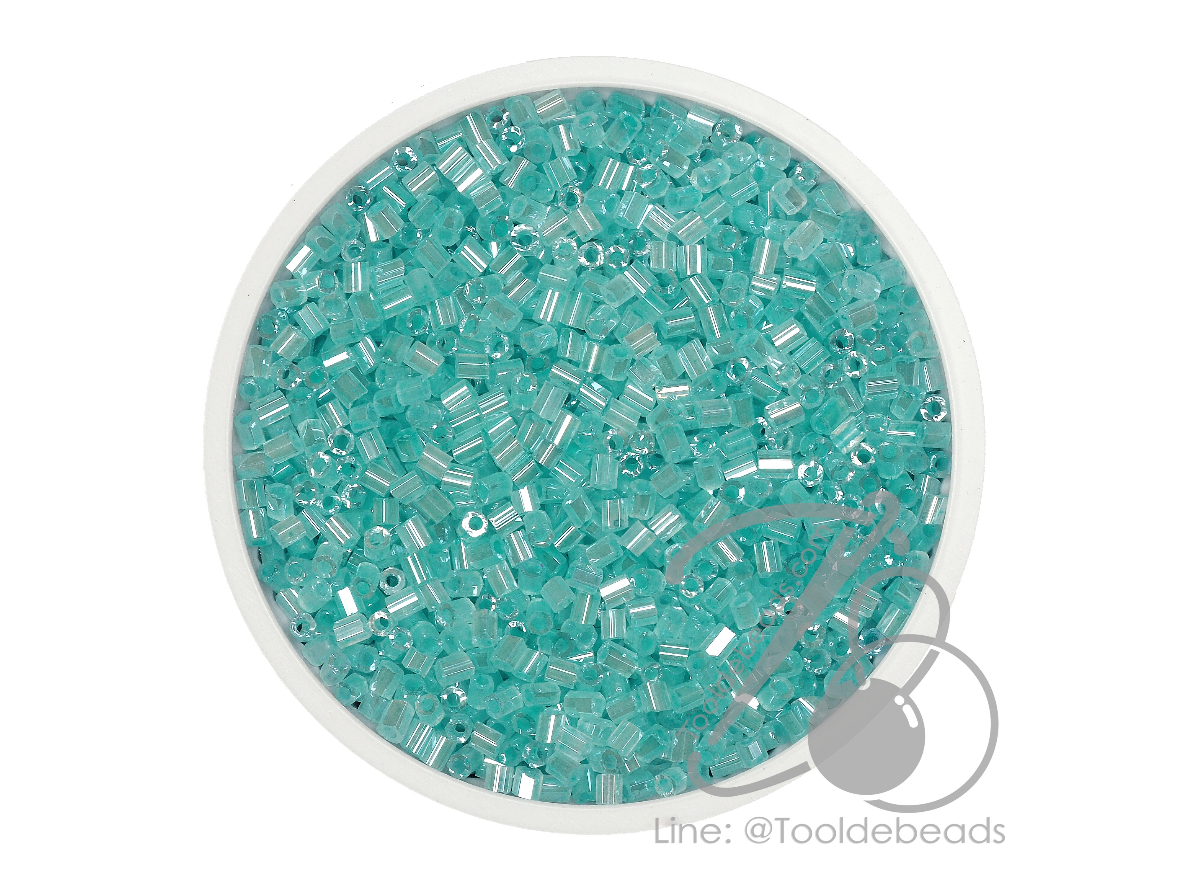 ปล้องสั้น โทนมุก สีฟ้า (450 กรัม) SKU-07022