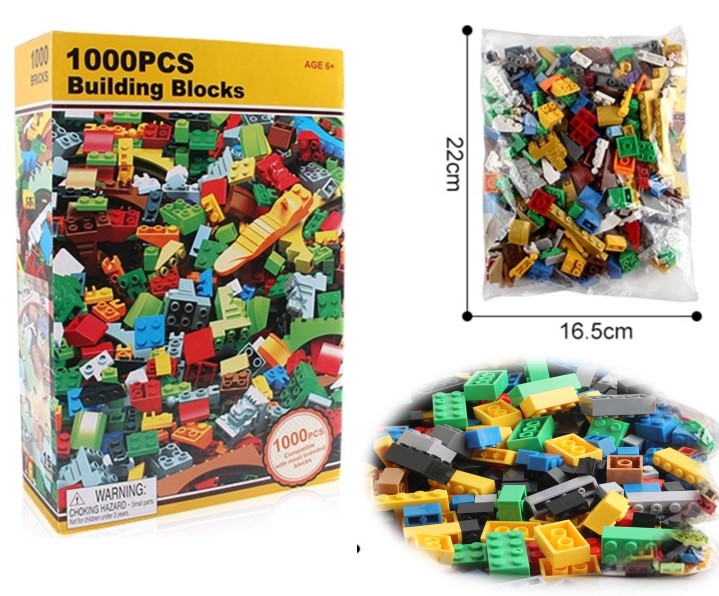 บล็อกต่อพลาสติกตามจินตนาการสีสันสดใสพร้อมส่งหลายแบบ