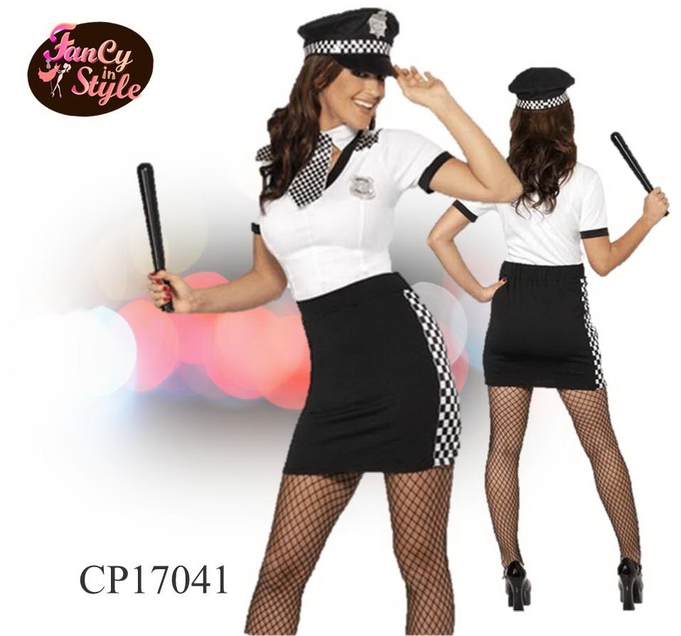 Uniform Costume/Cop/Police Cosplay/ชุดคอสเพลย์ตำรวจหญิง