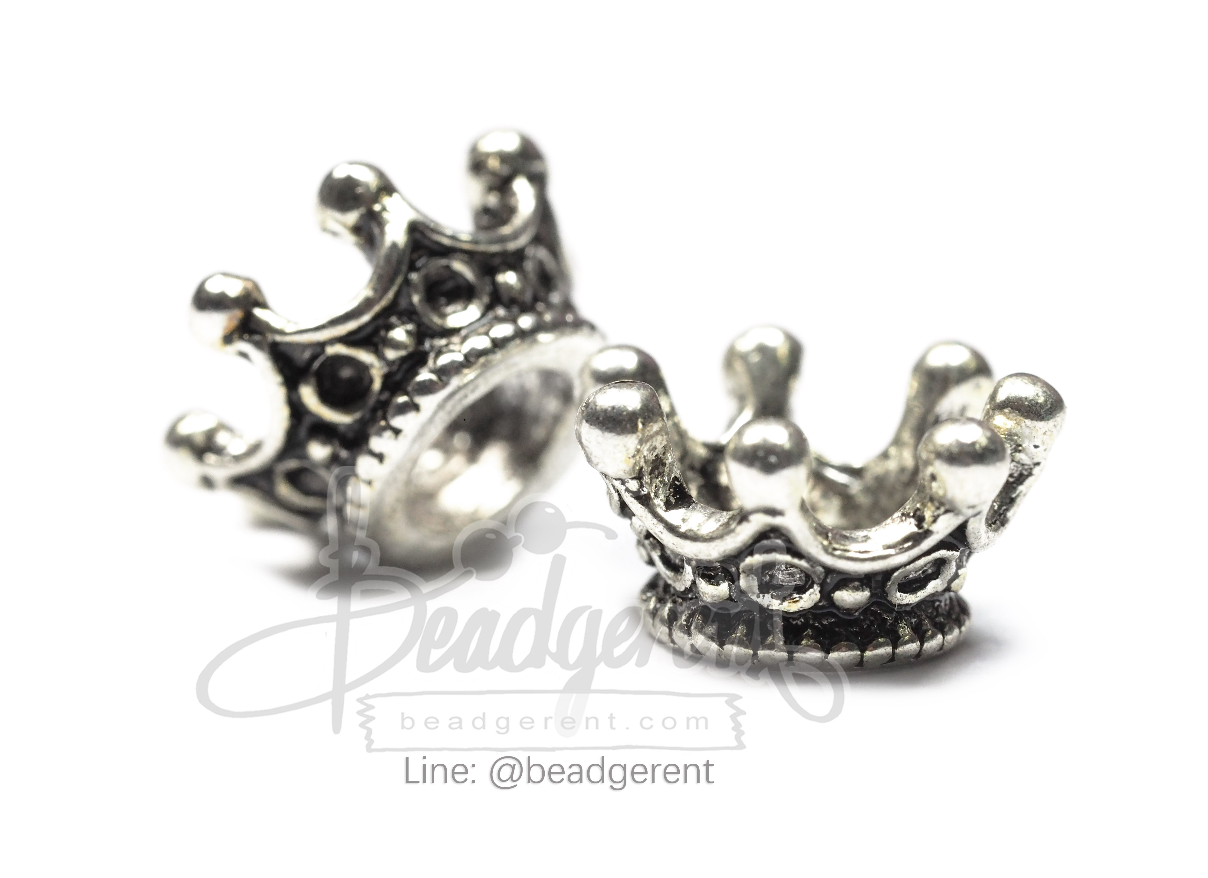 ลูกปัดโรเดียม 96 12มม. (1 ชิ้น) SKU-03575