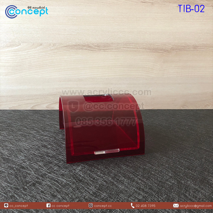 กล่องทิชชู่อะคริลิค (TIB-02)