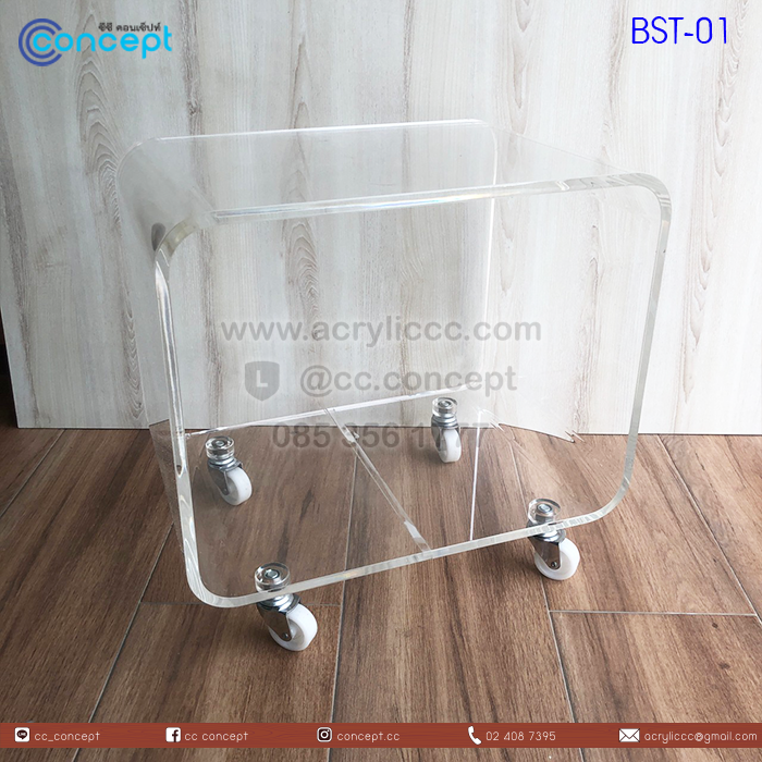 โต๊ะหัวเตียงอะคริลิค (BST-01)