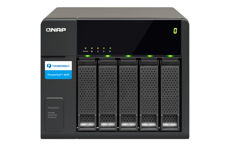 TX-500P Thunderbolt™ storage expansion enclosure for Thunderbolt NAS