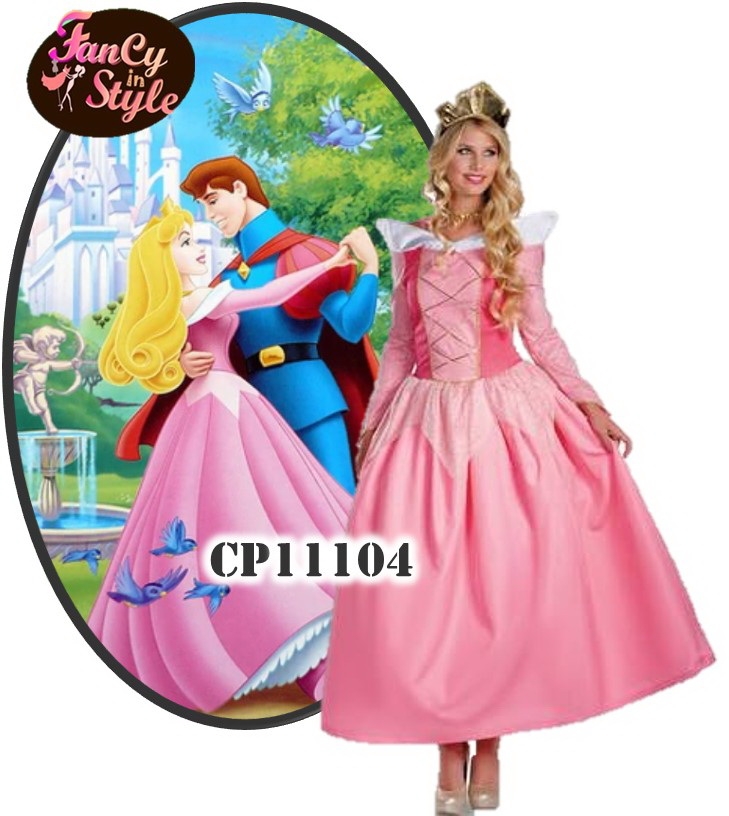 Fairy tale/Disney /Cartoon/Game costume/Aurora Princess Costume/Sleeping Beauty Princess Costume/ชุดแฟนซีเจ้าหญิงออโรร่า/เจ้าหญิงนิทรา