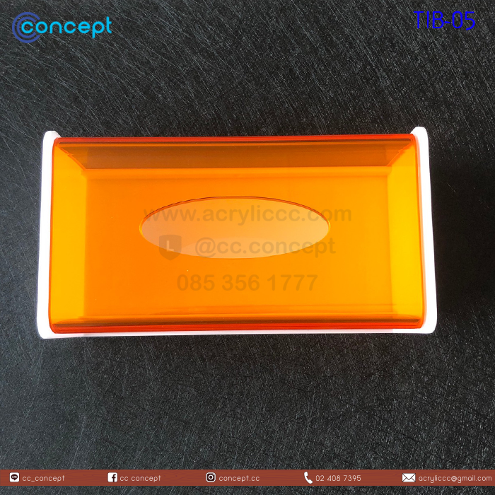 กล่องทิชชู่อะคริลิค (TIB-05)