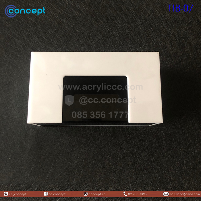 กล่องทิชชู่อะคริลิค (TIB-07)