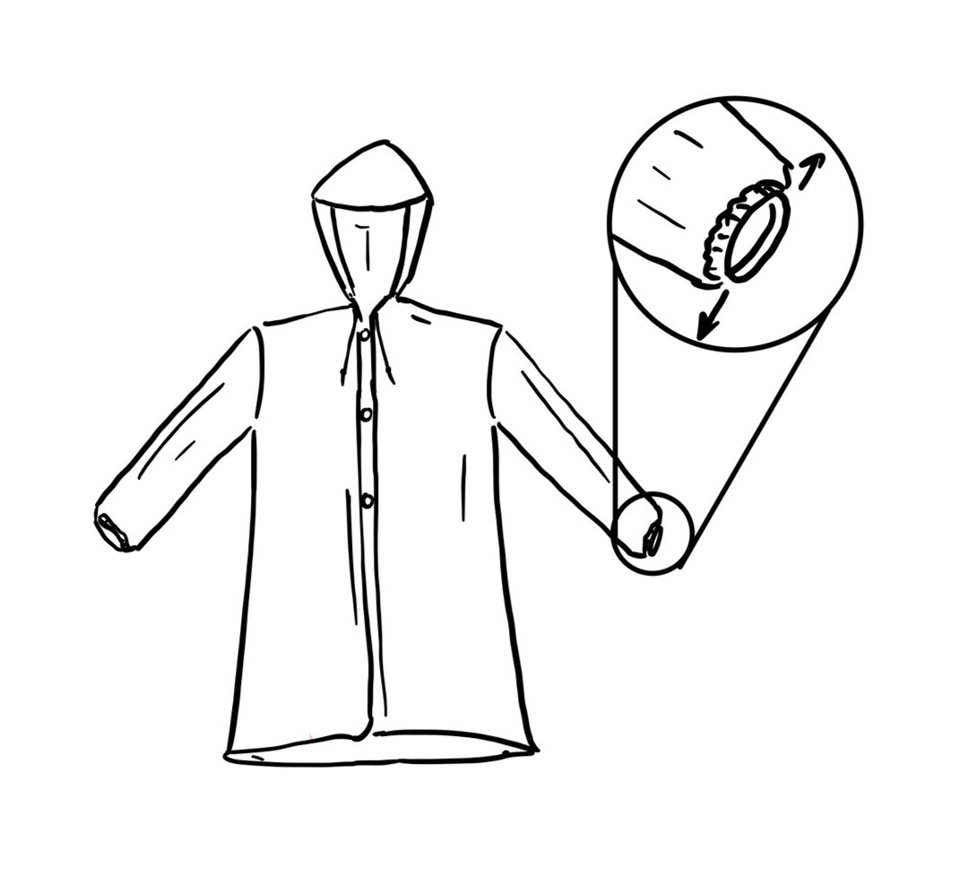 ชุดกันฝนเด็กพร้อมส่งสีชมพูกระดุมชั้นนอกลายการ์ตูนDoraemonโดราเอม่อน ลิขสิทธิ์แท้