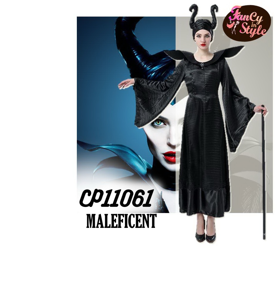 Fairy tale/Disney /Cartoon/Game costume/Maleficent Costume