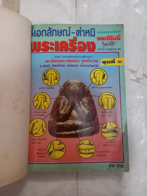 "ชี้ตำหนิ พระแท้-พระเก๊" นิตยสารในเครือมหาโพธิ์ (หนังสือชุด จำนวนรวม 3 เล่ม)