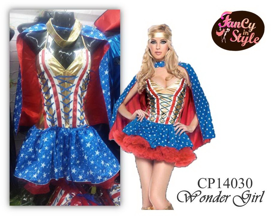 Wonder Girl Cosplay/ชุดคอสเพลย์วันเดอร์เกิล์ล