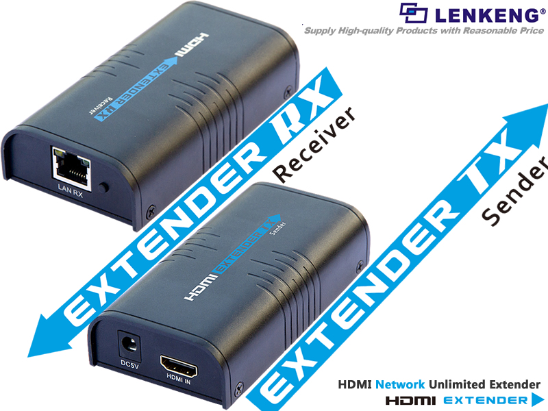 HDMI extender over lan LKV373（HDMI Extender over cat6) -Coremedia-tv