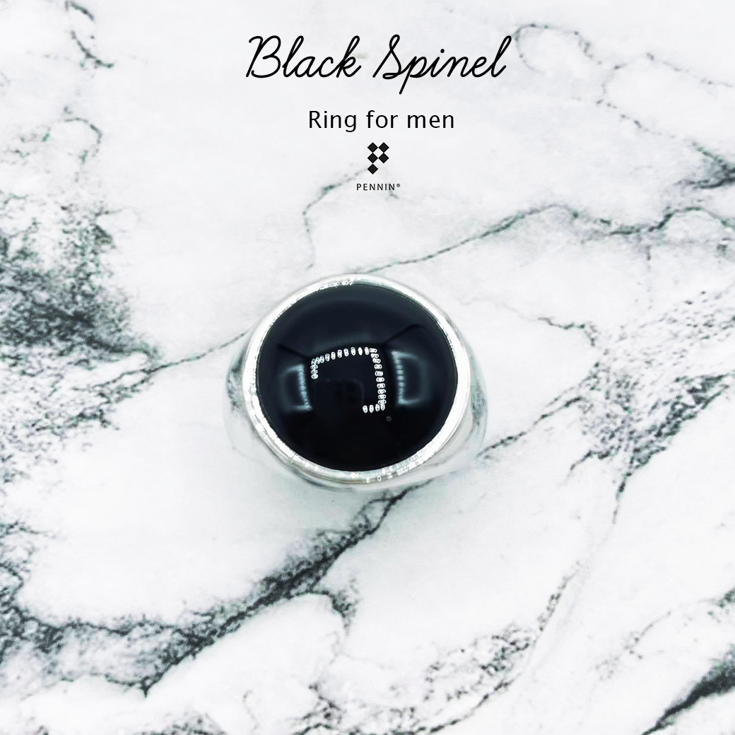 แหวนผู้ชายนิลแท้ กลมหลังเบี้ย ตัวเรือนเงินแท้ 92.5% ชุบทองขาว ดีไซน์เรียบเท่ ใส่ได้ทุกวัน เพิ่มพลังบวก ปกป้องคุ้มครอง