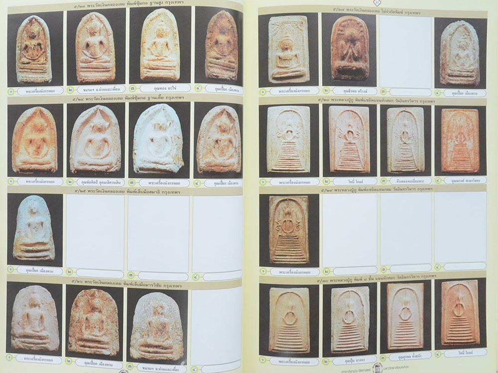 หนังสือรวมภาพพระชนะการประกวด พระบูชา พระเครื่อง เหรียญคณาจารย์ โดย ส.ว.จรูญ ยังประภากร