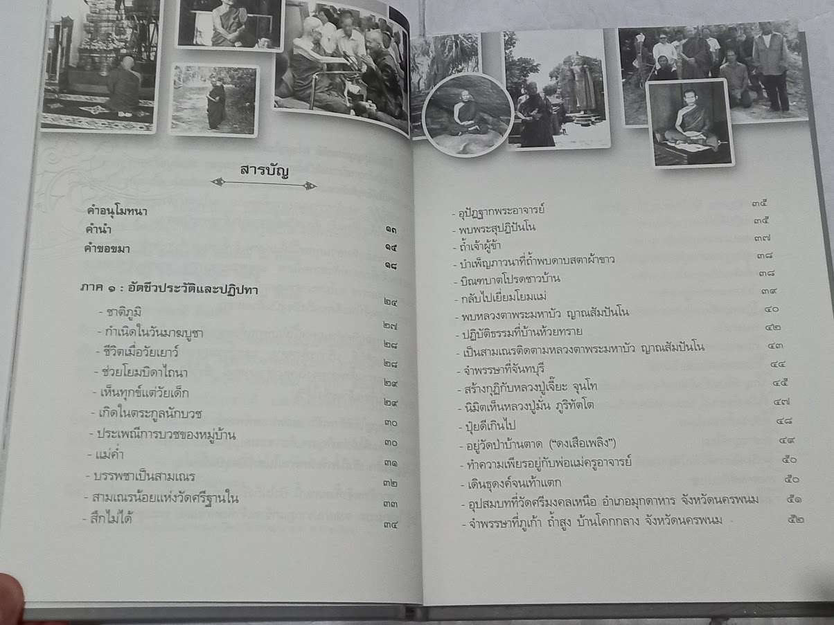 หนังสือประวัติและปฏิปทา หลวงปู่คำพอง ปัญญาวุโธ (หลวงตาน้อย) วัดป่านานาชาติ มลรัฐเวอร์จิเนีย สหรัฐอเมริกา
