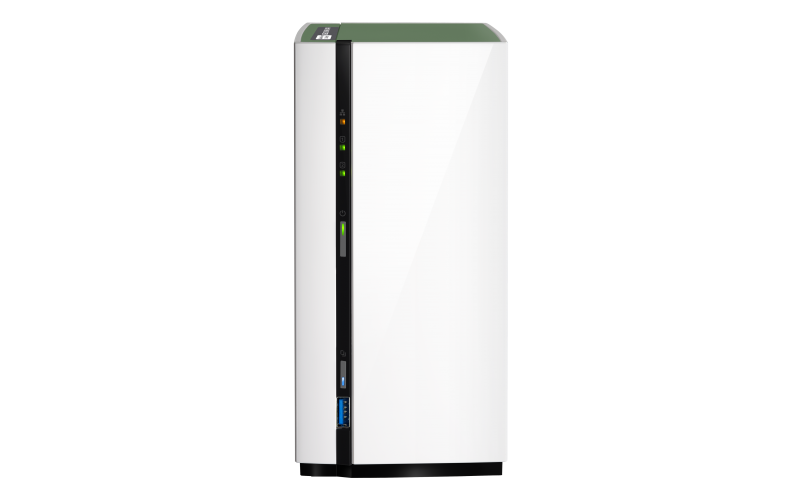 TS-228A Lightweight and powerful entry-level NAS for private cloud and home entertainment