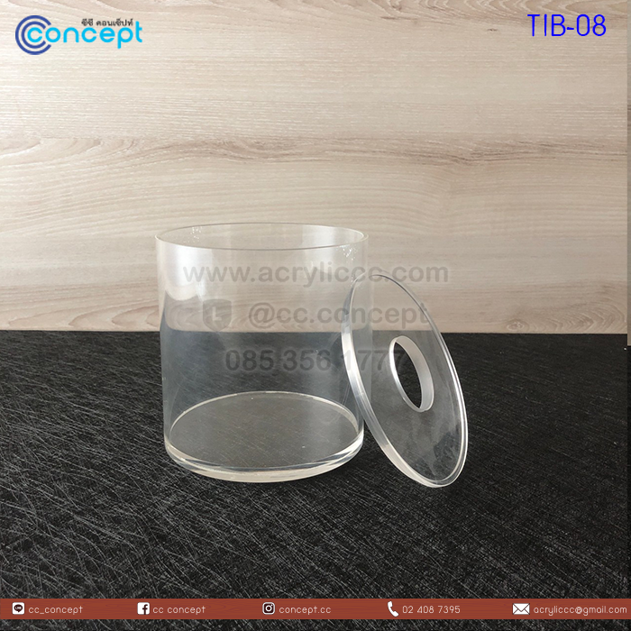 กล่องทิชชู่อะคริลิค (TIB-08)