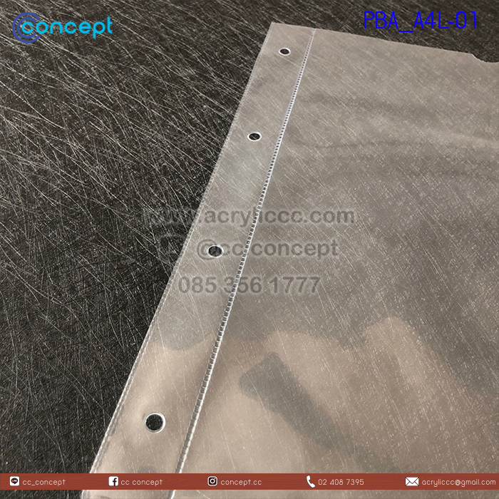 ซองพลาสติก (PBA_A4L-01)