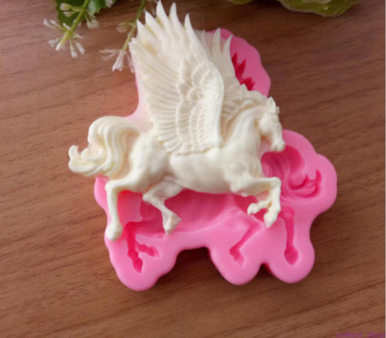 โมลด์ซิลิโคน ม้าบิน