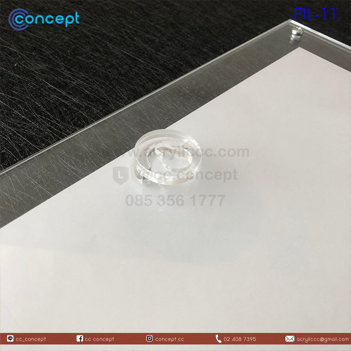 ป้ายอะคริลิคใส่กระดาษ (PIL-11)