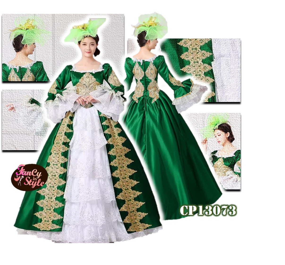 International Costume French Style Costume/Princess Costume/ชุดแฟนซีสไตล์หลุยส์ฝรั่งเศส/ชุดเจ้าหญิง