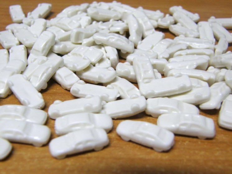 รถจิ๋ว สเกล 1:300 ชุด 100 คัน