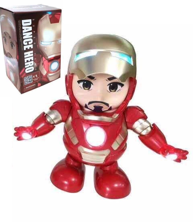 โรบอทฮีโร่ ตุ๊กตาเต้นได้พร้อมส่ง มีไฟ มีเสียงหลากหลายแบบ