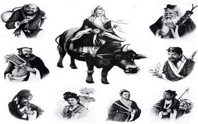 เหรียญเทพเจ้าหน่าไช่ฮั้วโจวซือหนึ่งในแปดเซียนมูลนิธิสว่างกตัญญูล้างป่าช้าครั้งที่4จ.จันทบุรีปีพ.ศ.2547เนื้อทองแดง