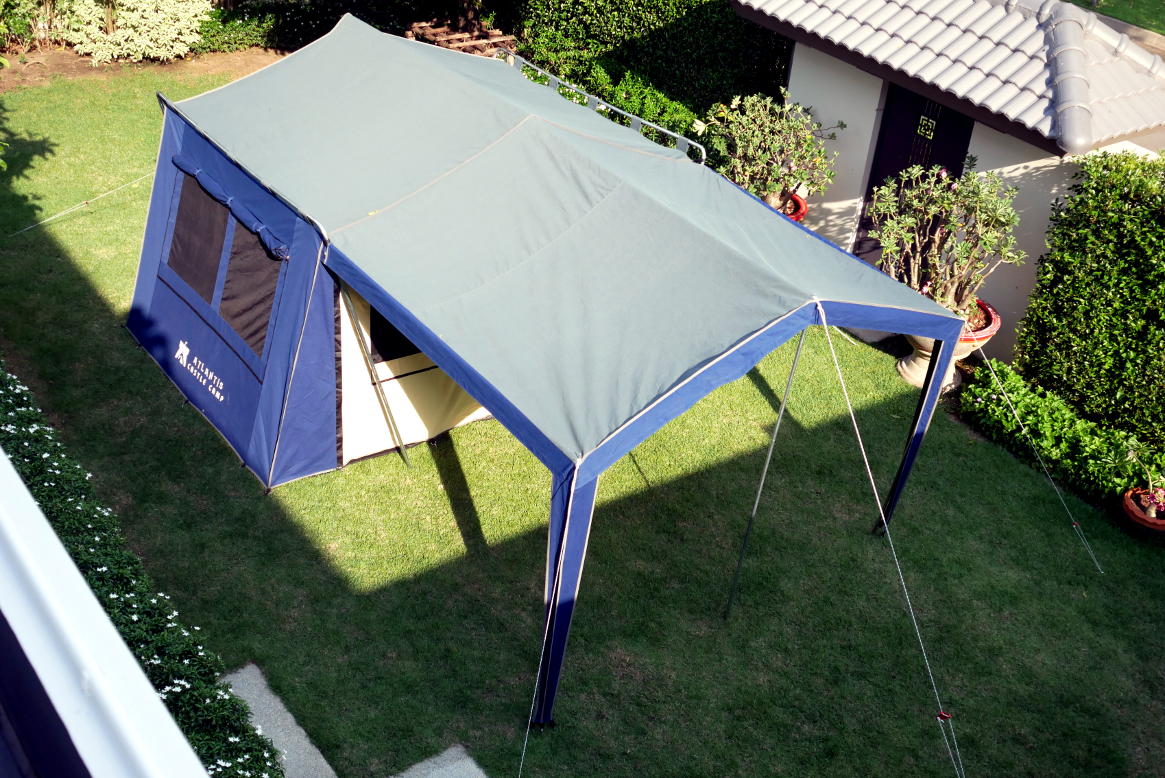 CASTLE CAMP ATLANTIS CANVAS Cabin Tent with Terrace