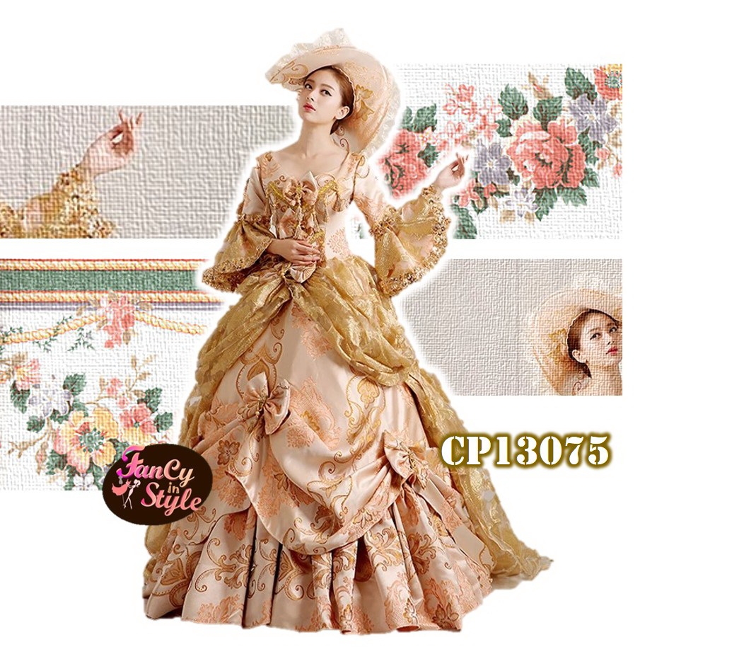 Back in time costume/Luxury French Style Costume/Princess Costume/ชุดแฟนซีสไตล์หลุยส์ฝรั่งเศส/ชุดเจ้าหญิง