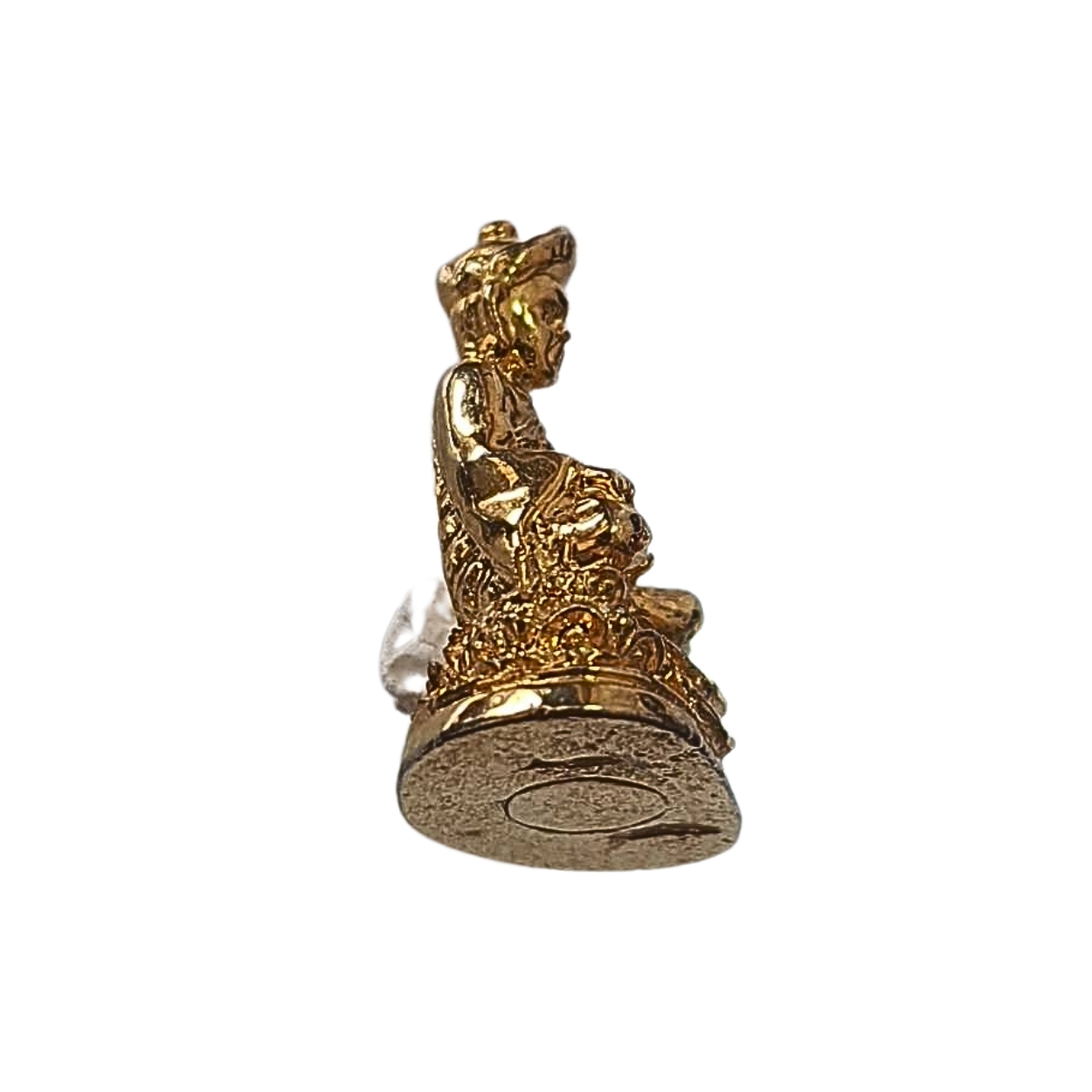 รูปหล่อลอยองค์ไต้ฮงกงโจวซือเนื้อกะไหล่ทอง