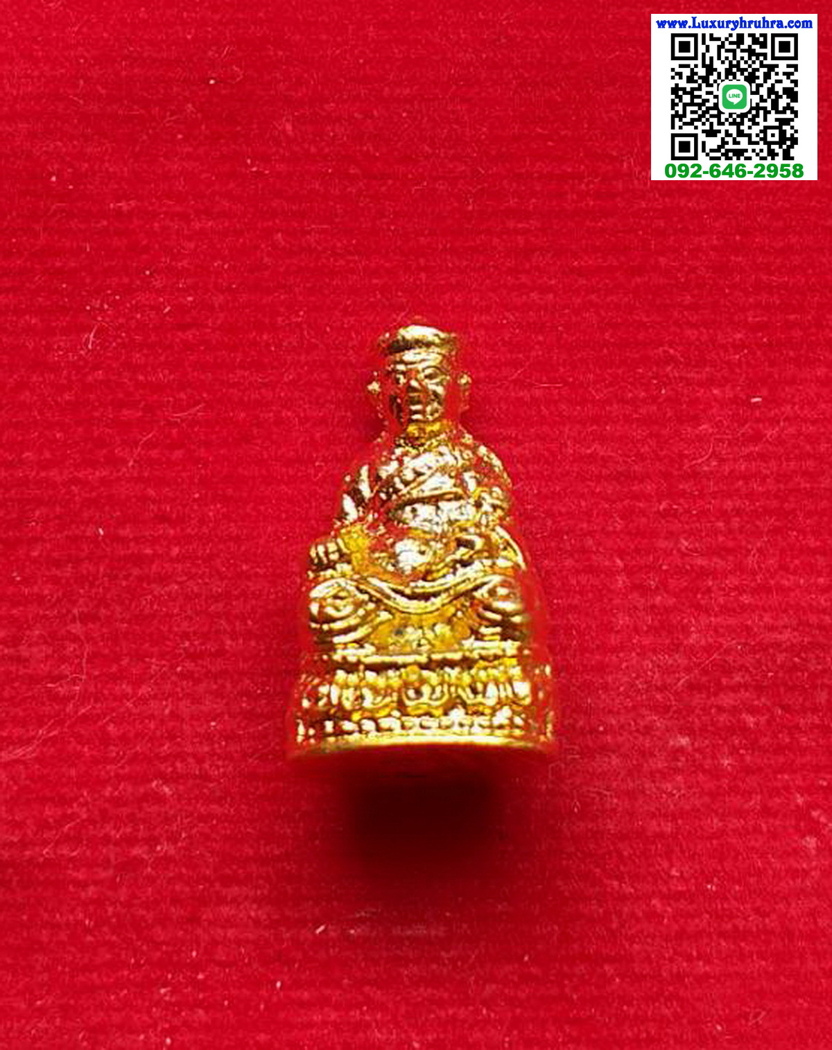 ลอยองค์ไต่ฮงกงโจวซือมีกริ่งมูลนิธิส่งเสริมศีลธรรมชลบุรีเจ่งเต็กเซี่ยตึ้งฉลองครบรอบ30ปีพ.ศ.2542เนื้อกะไหล่ทอง