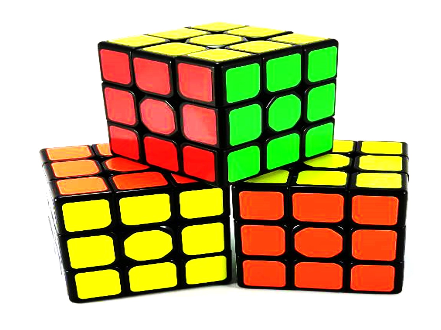 ของเล่นลูกบิดพร้อมส่ง รูบิคฝึกสมอง ทรงลูกบาศก์ขนาดมาตรฐาน
