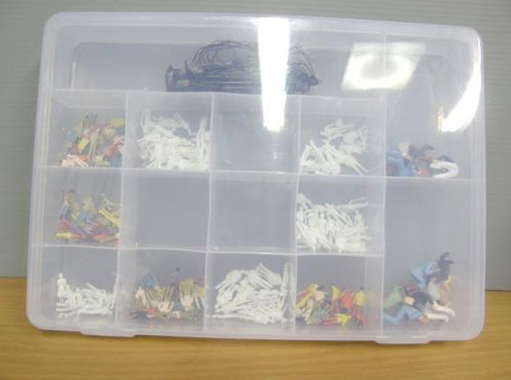 กล่องพลาสติกใส 15 ช่อง