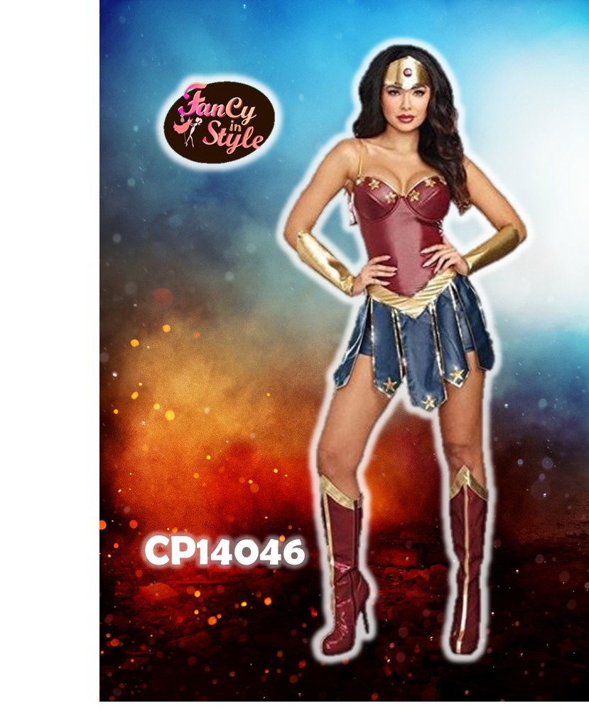 Superhero/Superstar/Wonder Woman Costume/ชุดคอสเพลย์วันเดอร์วูแมน